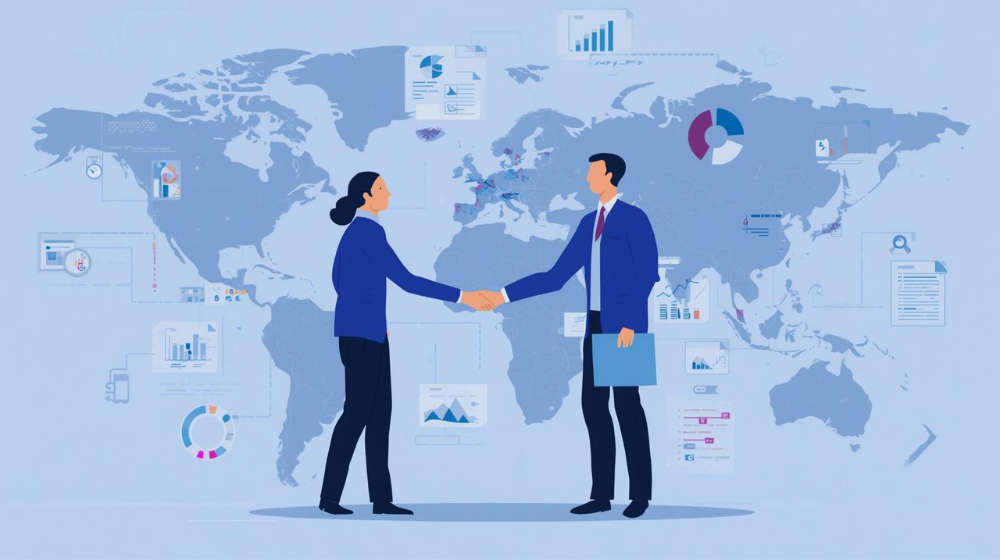 市場調査会社の日本での販売代理店を活用する